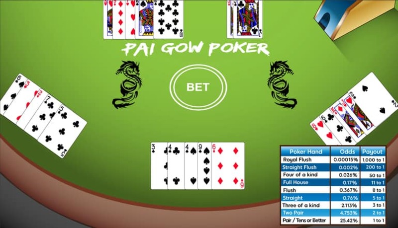 Pai gow - Khám phá luật chơi và các biến thể cơ bản cần biết 3 Pai gow